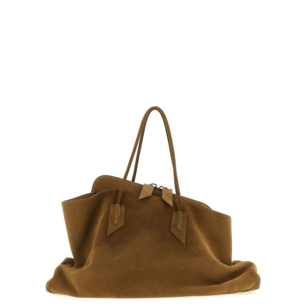 The Attico Brown Calfskin Shoulder Women's Bag
